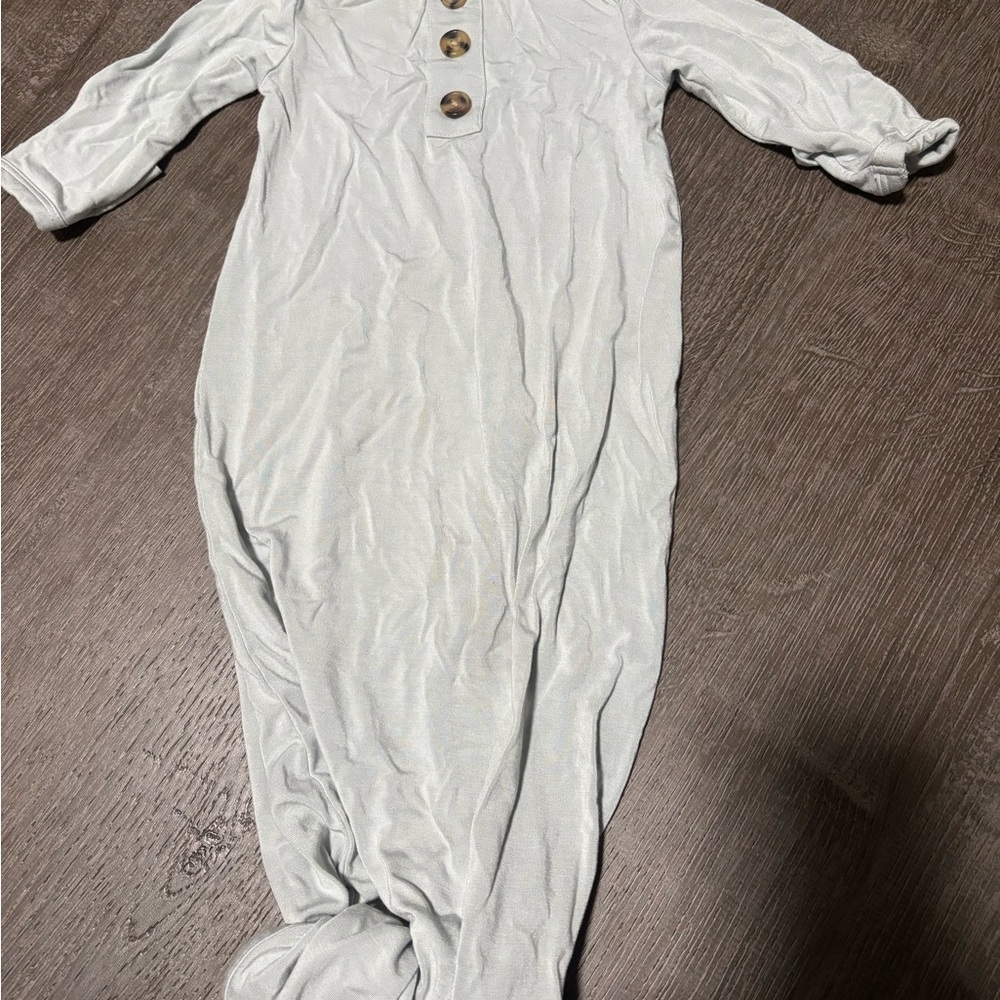 Caden Lane Soft Gray Kids Sleep Sack